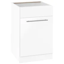 WIHO KÜCHEN Spülenschrank »Flexi2«, Breite 50 cm weiß