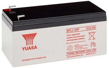 Yuasa NP3.2-12 3,2Ah 12V Bleiakku / AGM NP 3.2-12