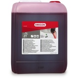 Oregon -Motoröl, selbstmischendes-, teilsynthetisches Mineralöl für eine saubere Verbrennung mit integrietem Kraftstoffstabilisator (Fuel Fresh). 5L Kansiter (O10-6367).