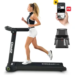 Laufband Zipro Pacto 125 x 45 cm, 16 km/h, mit FitShow, Kinomap, Bluetooth EINHEITSGRÖSSE