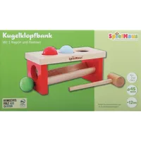 Vedes SpielMaus Holz Kugelklopfbank, 24 x 11 x 10