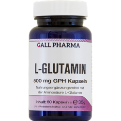 L-Glutamin 500 mg Kapseln 60 St