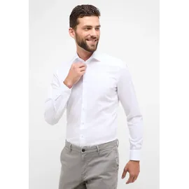 Eterna Langarmhemd »SLIM FIT« NON IRON (bügelfrei) Eterna weiß