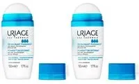 Uriage Deodorant Puissance 3 Roll-On Rouleau 2x50 ml