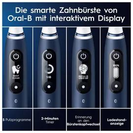 Oral-B iO Series 7N Sapphire Blue + Austeckbürsten 2 St.