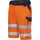 Vizwell Herren Warnschutz-kontrast-short Vwtc114 Gr. 50 Orange/marine