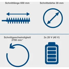 SCHEPPACH BC-HT720-X ohne Akku und Ladegerät