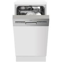 Amica EGSP 560 911 E Einbau-Geschirrspüler (teilintegrierbar, 448 mm breit, Edelstahl)