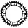 Rotor Bike Components Kettenblatt 34 Zähne Schwarz