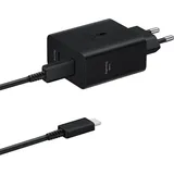Samsung Ep-t5020xbe Dual Usb C 50w Usb-c-ladegerät - Black