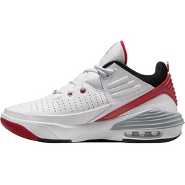 Jordan Nike Herren Jordan Max Aura 5, White/Black-Varsity, RED-WOLF GREY, 45 1⁄2