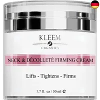 Kleem Organics Hals und Dekollete Creme mit Peptiden und