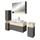 Saphir 5-tlg. Grau