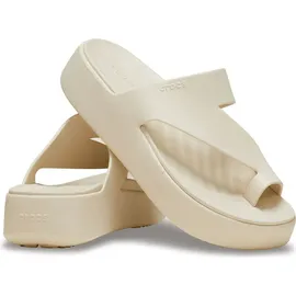 Crocs Getaway Platform Toe Loop Badesandalen Sandstone 39-40