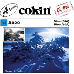 Cokin Filter A020 80A (67 mm), Objektivfilter, Blau