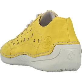 Rieker Damen 52517 Schnürschuhe, Gelb, 40 EU