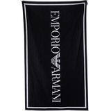 Giorgio Armani Emporio Armani Unisex Swimwear Towel, Black, One Size