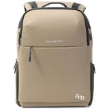 Hedgren Commute Eco Daypack RFID Schutz 40 cm Laptopfach beige