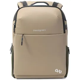 Hedgren Commute Eco Daypack RFID Schutz 40 cm Laptopfach beige