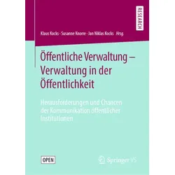 Öffentliche Verwaltung – Verwaltung in der Öffentlichkeit