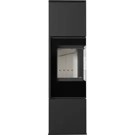 Kratki REN/M Stahl Schwarz/Abdeckplatte Glas