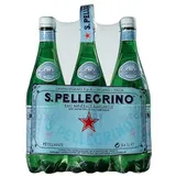 San Pellegrino natürliches Mineralwasser, 6x1.00l Fl., Einweg-Pfand
