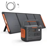 Jackery Stromerzeuger 1000 v2 tragbare Powerstation mit 200W Solargenerator 1070Wh, 3 in kW, mit 5M Kabel, 1 Std. Schnellladung LiFePO4 für Camping, Notfall