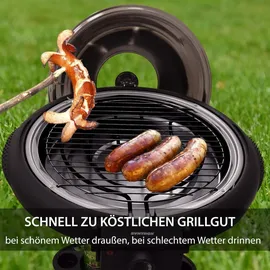 Syntrox  Elektrischer Rundgrill STG-1600W