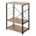 Max Home Vorratsschrank Küchen-Sideboard 60 x 40 x 82 cm Weiß