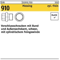 Industrial Quality Supplies DIN 910 Verschlussschraube Feingewinde VG M16x1,5