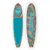 Salitos Stand-Up-Paddle-Board Türkis SUP Komplettset (inkl. Tasche, Doppel-Paddel, Luftpumpe)