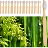 Bambus Zahnbürsten, 24er Set, Borsten mittel, vegan, nachhaltig, BPA-frei, Handzahnbürste beschichtet, weiß