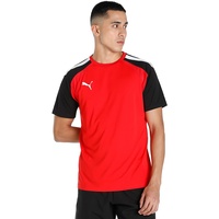 Puma Teampacer Jersey T-Shirt, Red Black white S