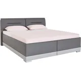 MAINTAL Polsterbett 192 x 212 cm Grau