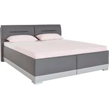 MAINTAL Polsterbett 192 x 212 cm Grau