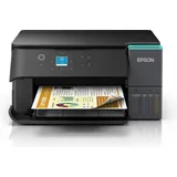 Epson Printer Multifunctional printer EcoTank L4360 Inkjet Colour A4 Wi-Fi (Tintentank, Farbe), Drucker, Schwarz