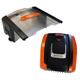 Yard Force Rasenmähroboter Easymow 260B & AR SH02-EU Plus Mähroboter-Garage