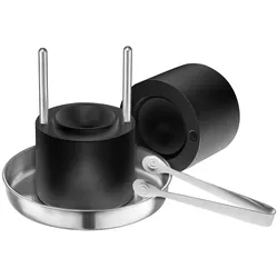 VEVOR Eisballpresse-Set Eisballmaschine 60mm Klare Kugel Whiskys Eisblockform