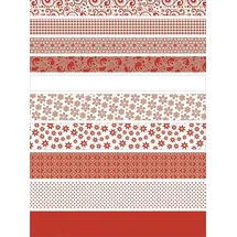 Ludwig Bähr URSUS Dekorationsartikel Fröbelsterne, rot/weiß