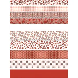 Ludwig Bähr URSUS Dekorationsartikel Fröbelsterne, rot/weiß