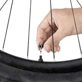 Topeak Ventilverlängerung Presta 40 mm Ventilkappe schwarz