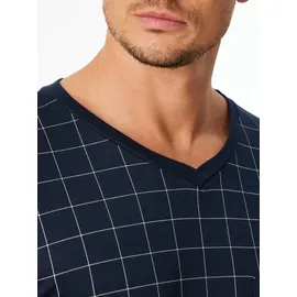 SCHIESSER Nachthemd Fine Interlock Blau 60