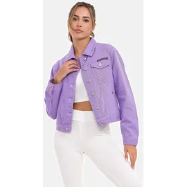 Cipo & Baxx Jeansjacke in LILAC – Gr.: XL
