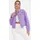 Cipo & Baxx Jeansjacke in LILAC – Gr.: XL