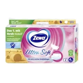 Zewa Ultra Soft 4-lagig 8 Rollen