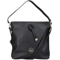 Rieker Damen H1514 Hobo Bag, Schwarz