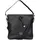 Rieker Damen H1514 Hobo Bag, Schwarz