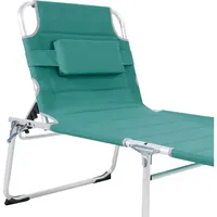 Mojawo XXL Gartenliege Türkis
