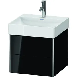 Duravit XSquare 48,4x46x39,7cm, 2 Schub., wandhängend, sw hgl