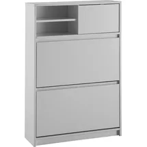 FineBuy FB102985 71 x 110 x 24 cm geschlossen / weiß